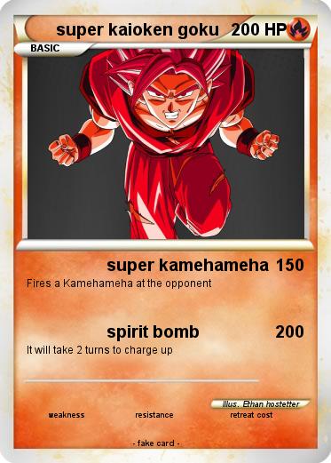 Pokemon super kaioken goku