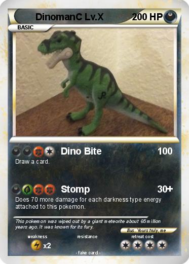 Pokemon DinomanC Lv.X