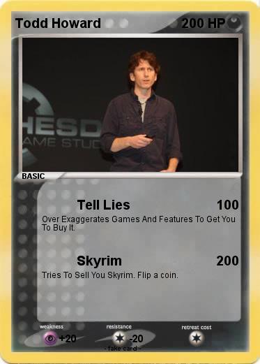 Pokemon Todd Howard