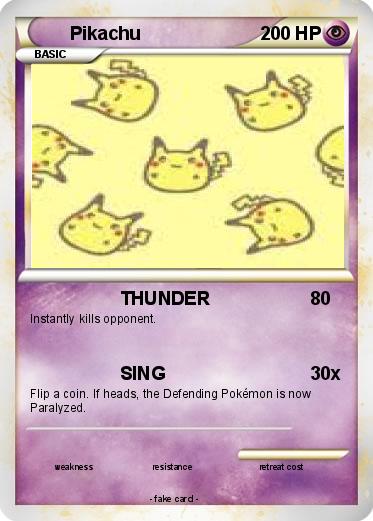 Pokemon Pikachu