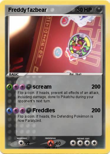 Pokemon Freddy fazbear