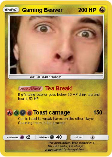 Pokemon Gaming Beaver