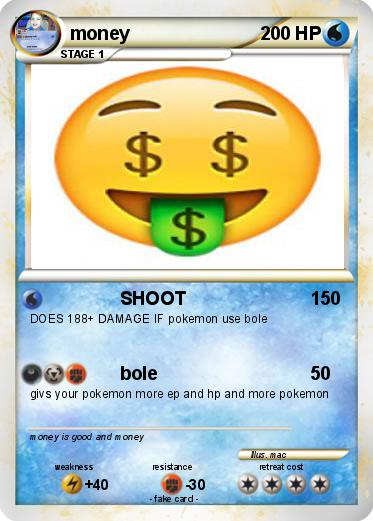 Pokemon money