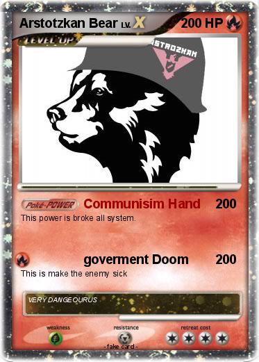 Pokemon Arstotzkan Bear