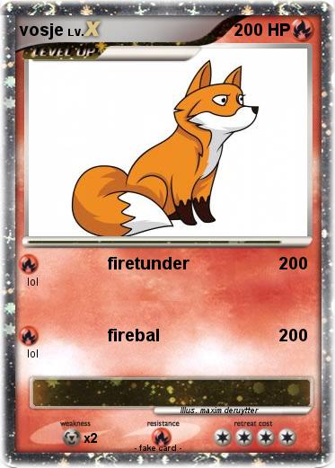 Pokemon vosje