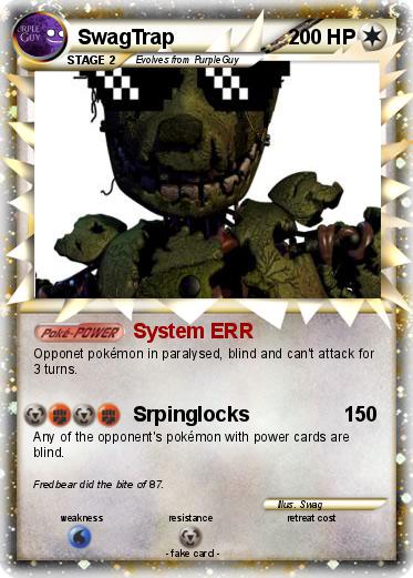 Pokemon SwagTrap