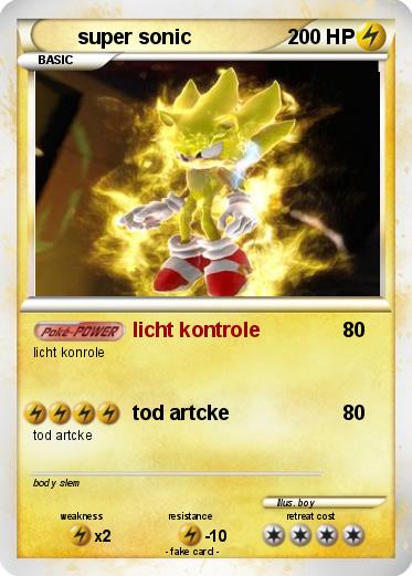 Pokemon super sonic