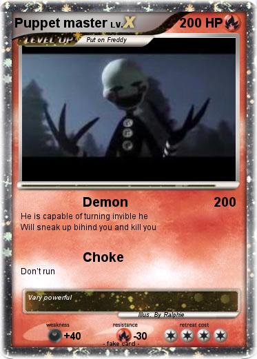 Pokemon Puppet master