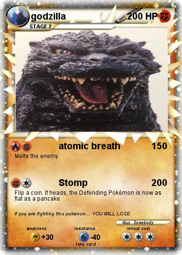 Pokemon godzilla