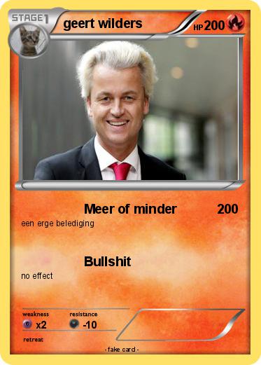 Pokemon geert wilders