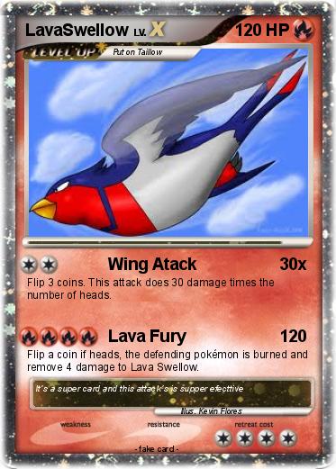 Pokemon LavaSwellow
