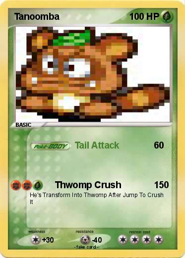 Pokemon Tanoomba