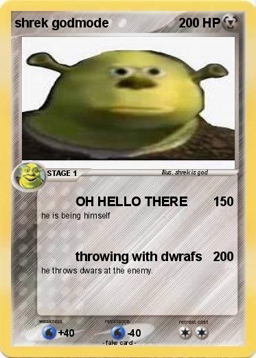 Pokemon shrek godmode
