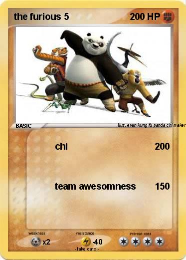 Pokemon the furious 5