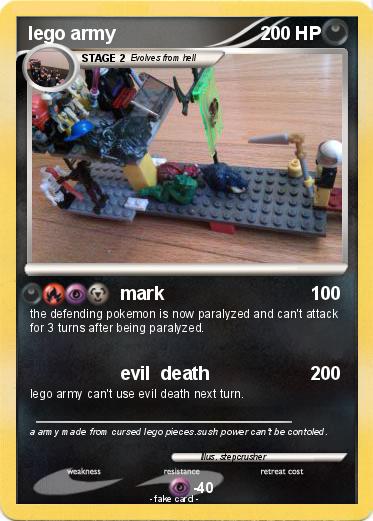 Pokemon lego army