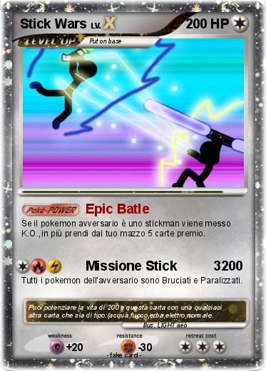Pokemon Stick Wars
