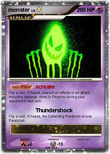 Pokemon monster