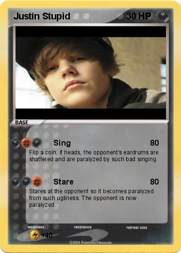 Pokemon Justin Stupid