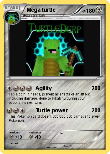 Pokemon Mega turtle