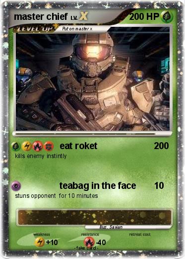 Pokemon master chief