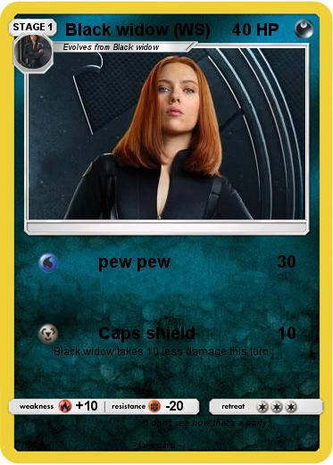 Pokemon Black widow (WS)