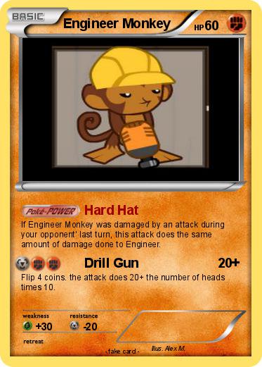 Pokemon Engineer Monkey