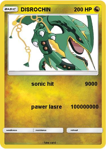 Pokemon DISROCHIN