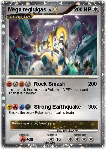 Pokemon Mega regigigas