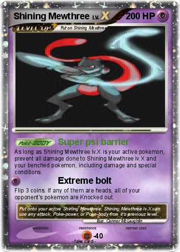 Pokemon Shining Mewthree