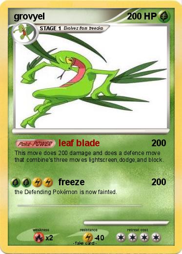 Pokemon grovyel