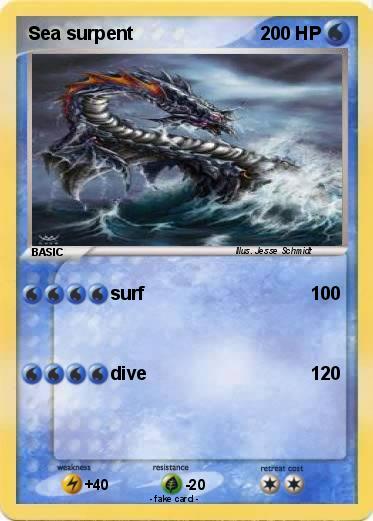 Pokemon Sea surpent