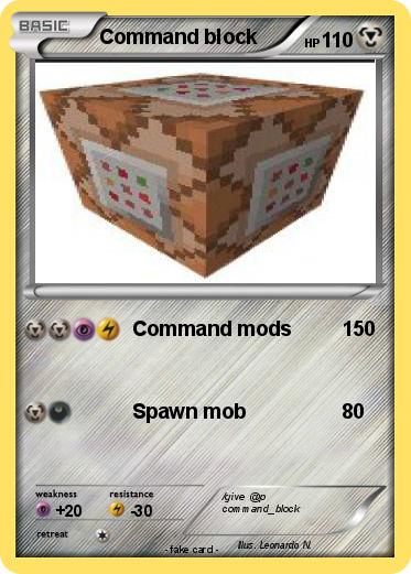 Pokemon Command block