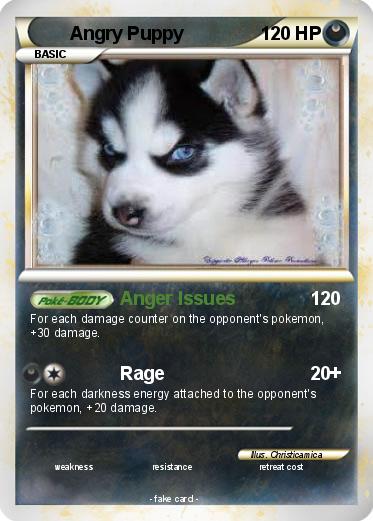 Pokemon Angry Puppy