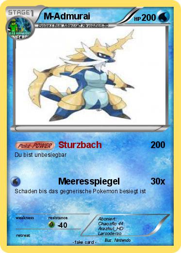 Pokemon M-Admurai