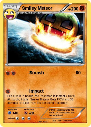Pokemon Smiley Meteor