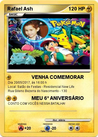 Pokemon Rafael Ash