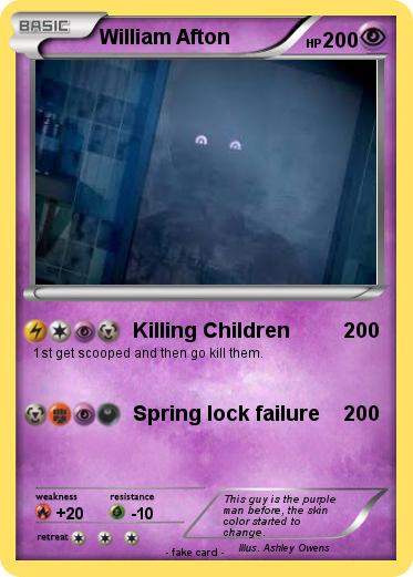 Pokemon William Afton