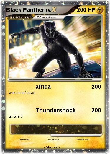 Pokemon Black Panther