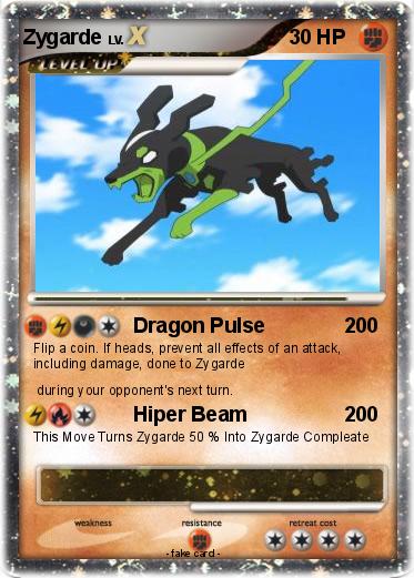 Pokemon Zygarde
