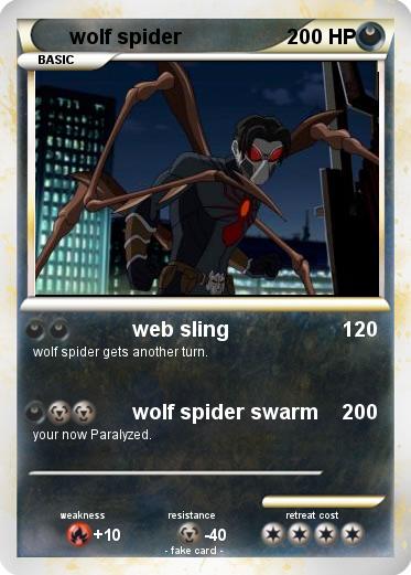 Pokemon wolf spider