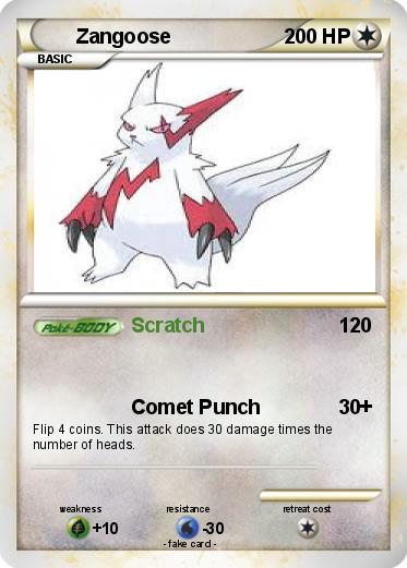 Pokemon Zangoose