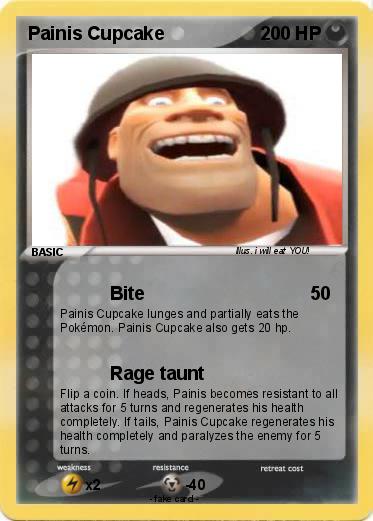 Pokemon Painis Cupcake