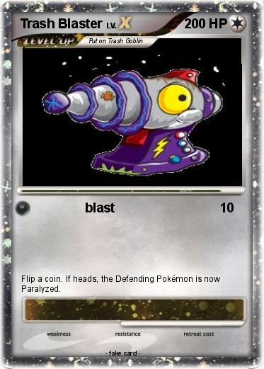 Pokemon Trash Blaster