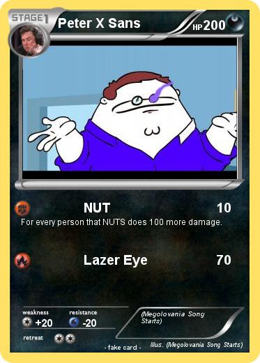 Pokemon Peter X Sans