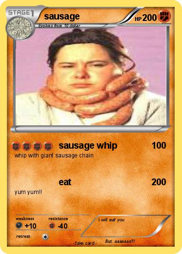 Pokemon sausage