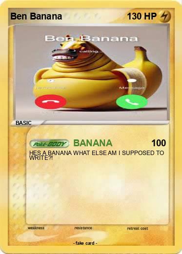Pokemon Ben Banana