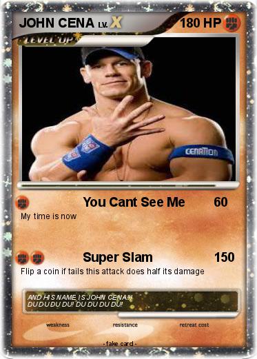 Pokemon JOHN CENA