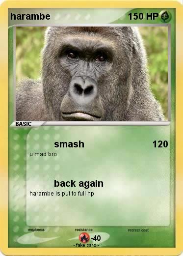 Pokemon harambe