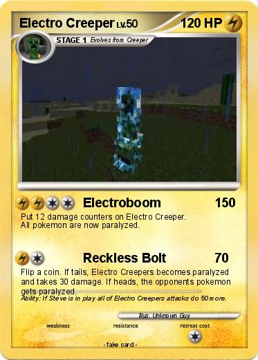 Pokemon Electro Creeper