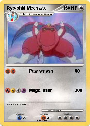 Pokemon Ryo-ohki Mech